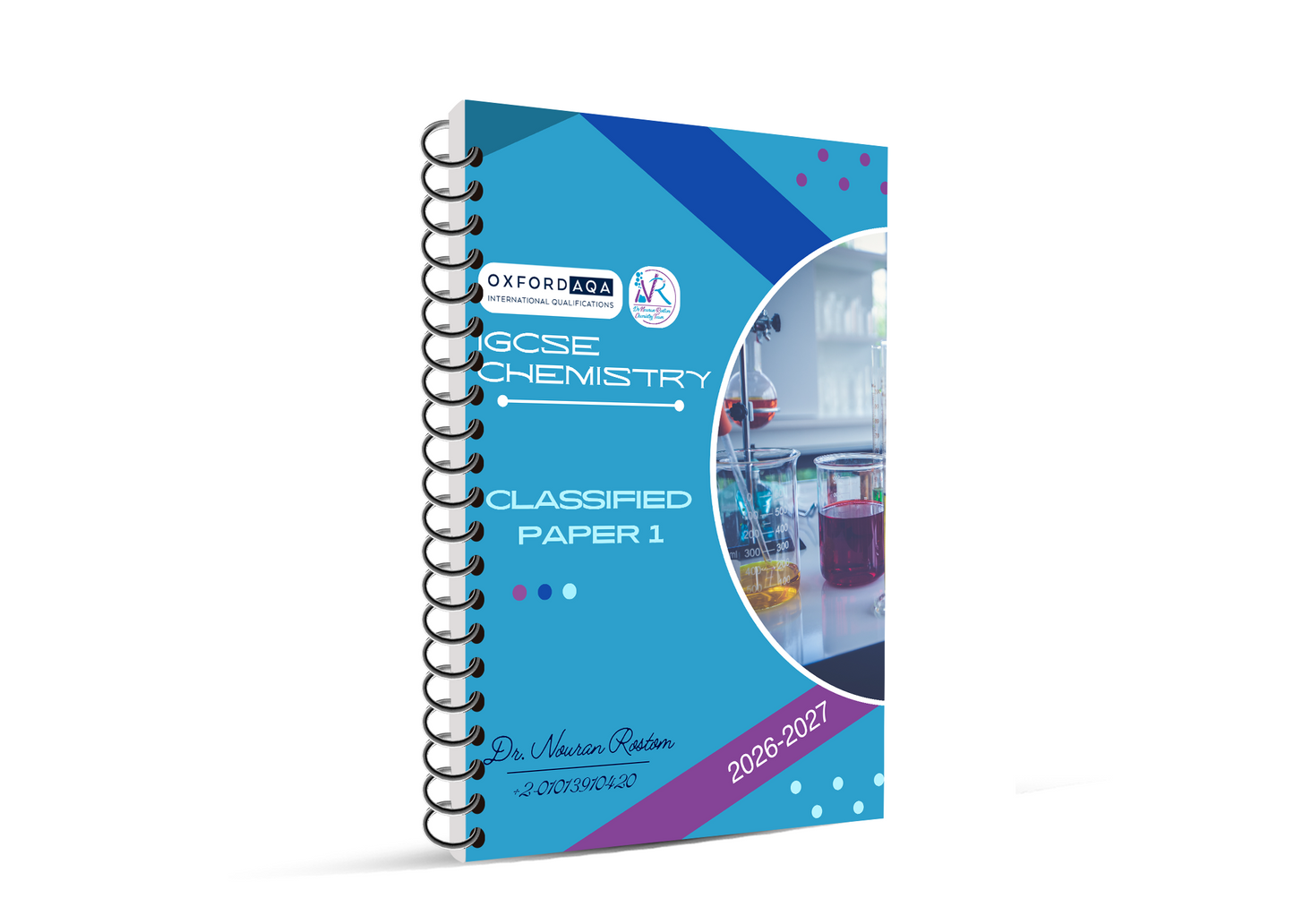 Oxford AQA O.L Chemistry – Classified With Mark Scheme by Dr. Nouran Rostom (2026–2027 Edition)