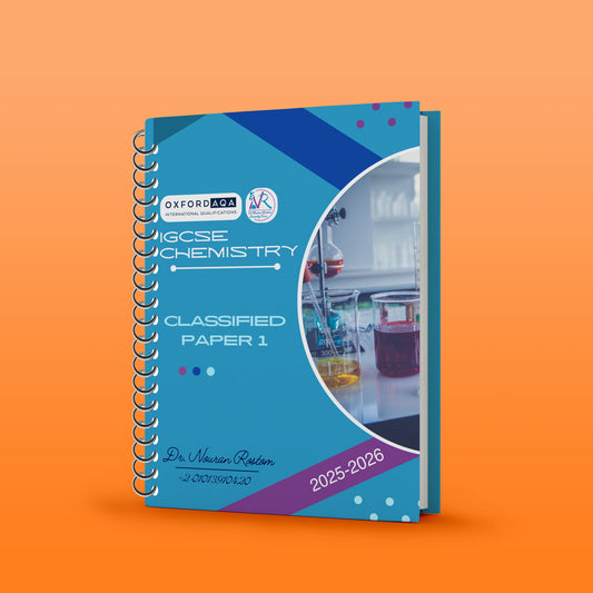Oxford AQA O.L Chemistry (9202) Classified Paper  1,2 with M.S Nouran Rostom 2026