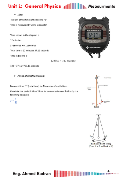 Cambridge Pre-IG  Physics (0625/0972) Notes -  Ahmed Badran