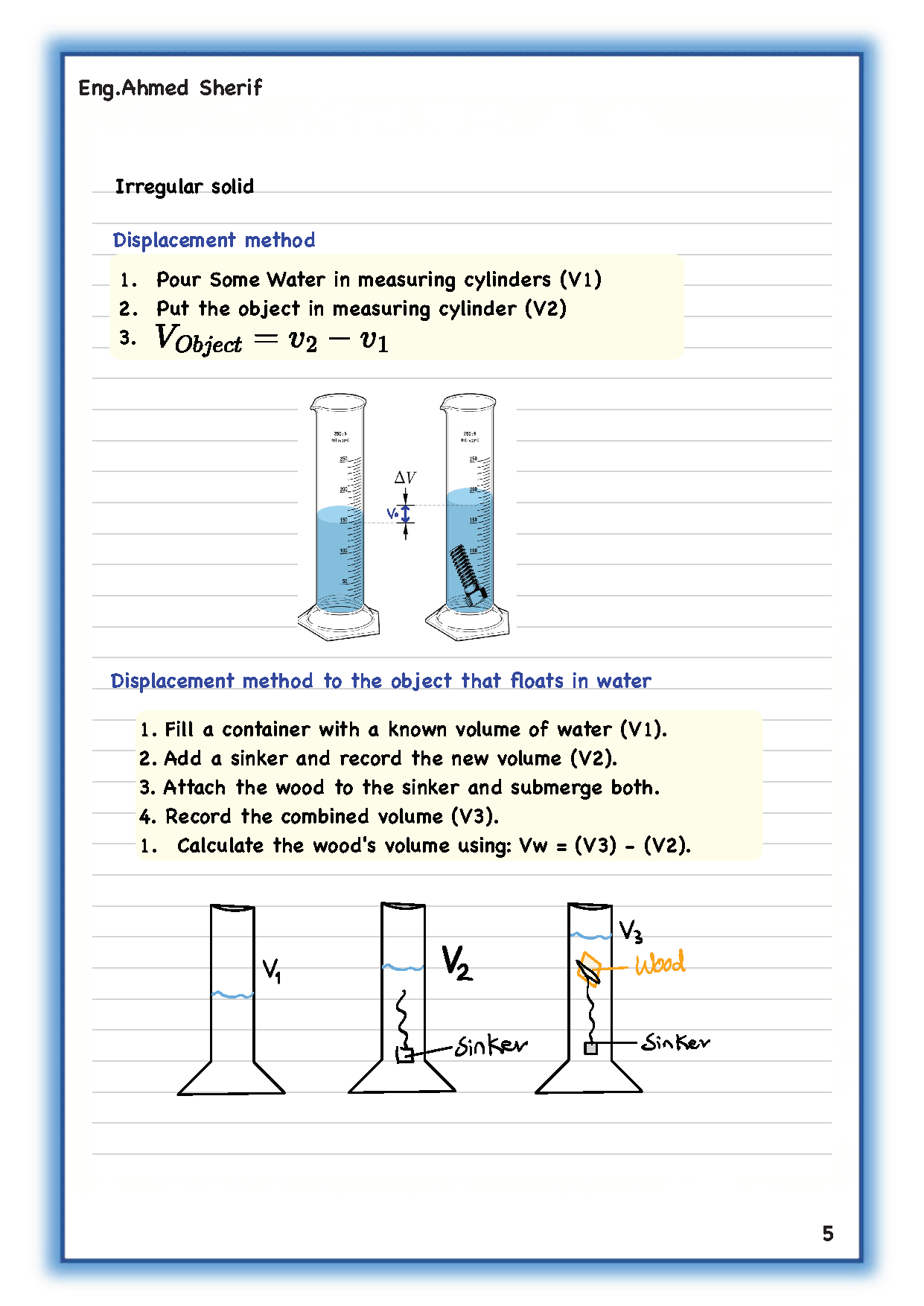 Cambridge Pre-IG  Physics (0625/0972) Notes -  Ahmed Badran