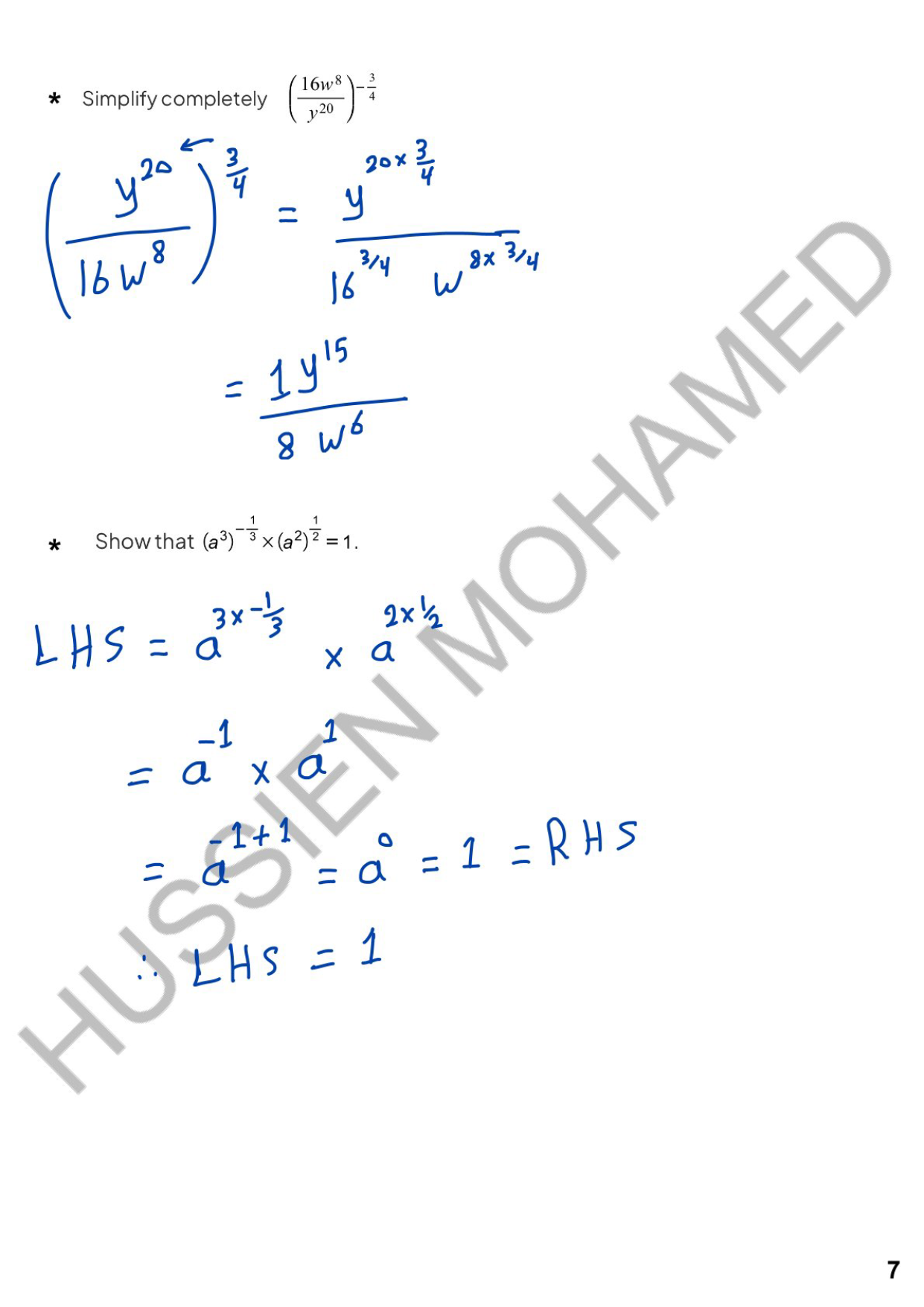 Edexcel O.L Maths A (4MA1/1H,2H) - Notes - Eng. Hussien Mohamed 2026
