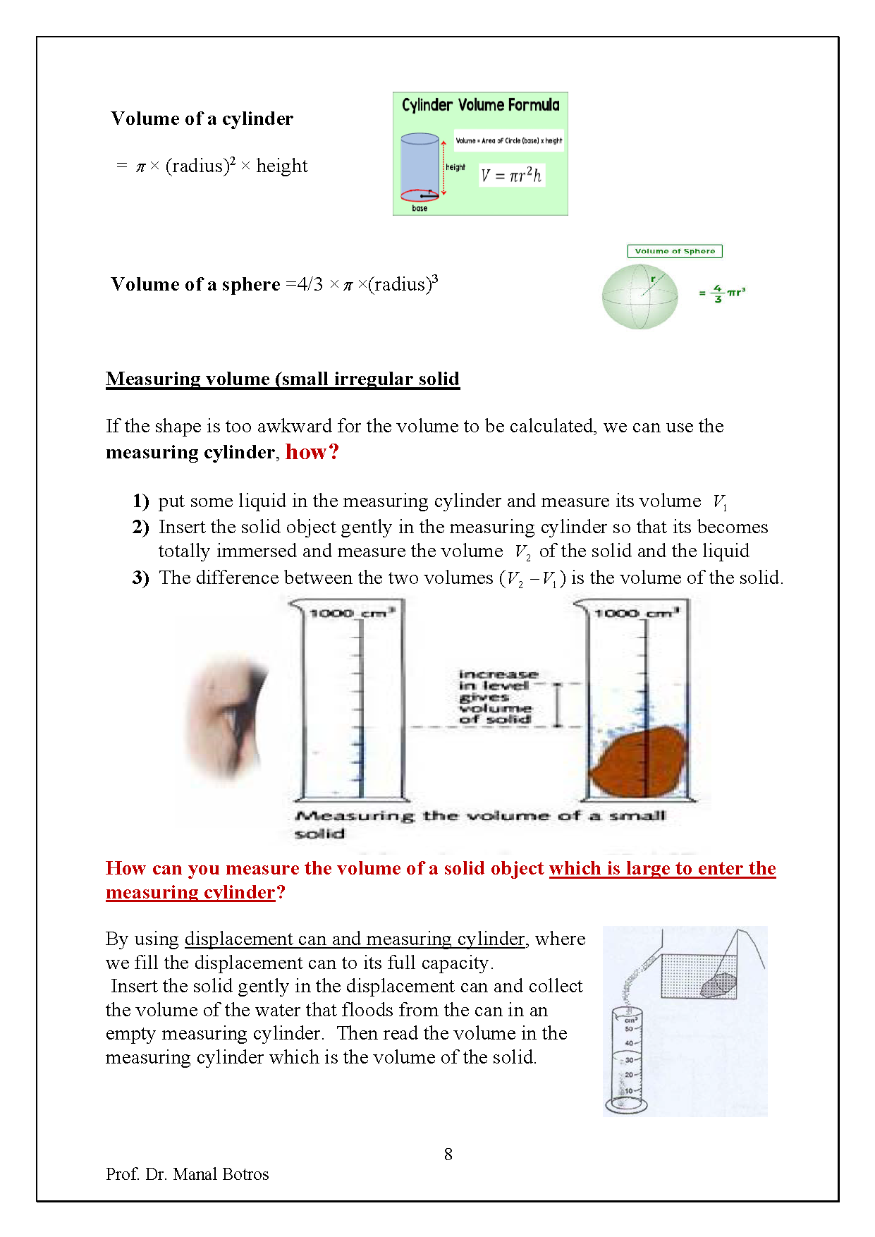 Cambridge O.L Physics (0625/0972) Notes - Dr. Manal Botros ( 2025 )