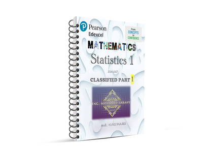 Edexcel A.S Maths WST01 – Statistics 1 | Classified| Eng. Mohamed Sabahy | 2026–2027