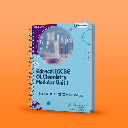 Edexcel OL Chemistry (4CH1) الوحدة النمطية 1 مصنفة باستخدام MS Nouran Rostom