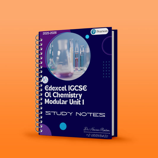 ملاحظات الوحدة 1 من كيمياء Edexcel OL (4CH1) - نوران رستم
