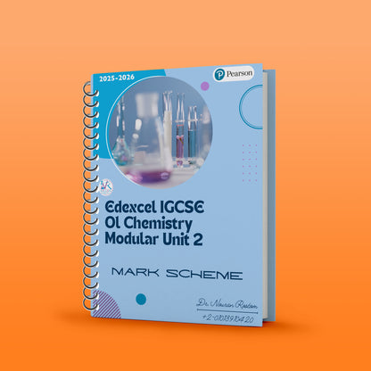 وحدة الكيمياء المعيارية 2 من Edexcel OL (4CH1) مصنفة باستخدام MS Nouran Rostom