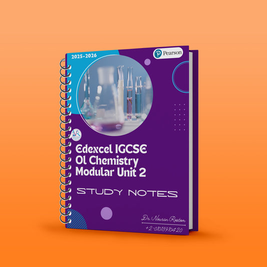 ملاحظات الوحدة 2 من كيمياء Edexcel OL (4CH1) نوران رستم
