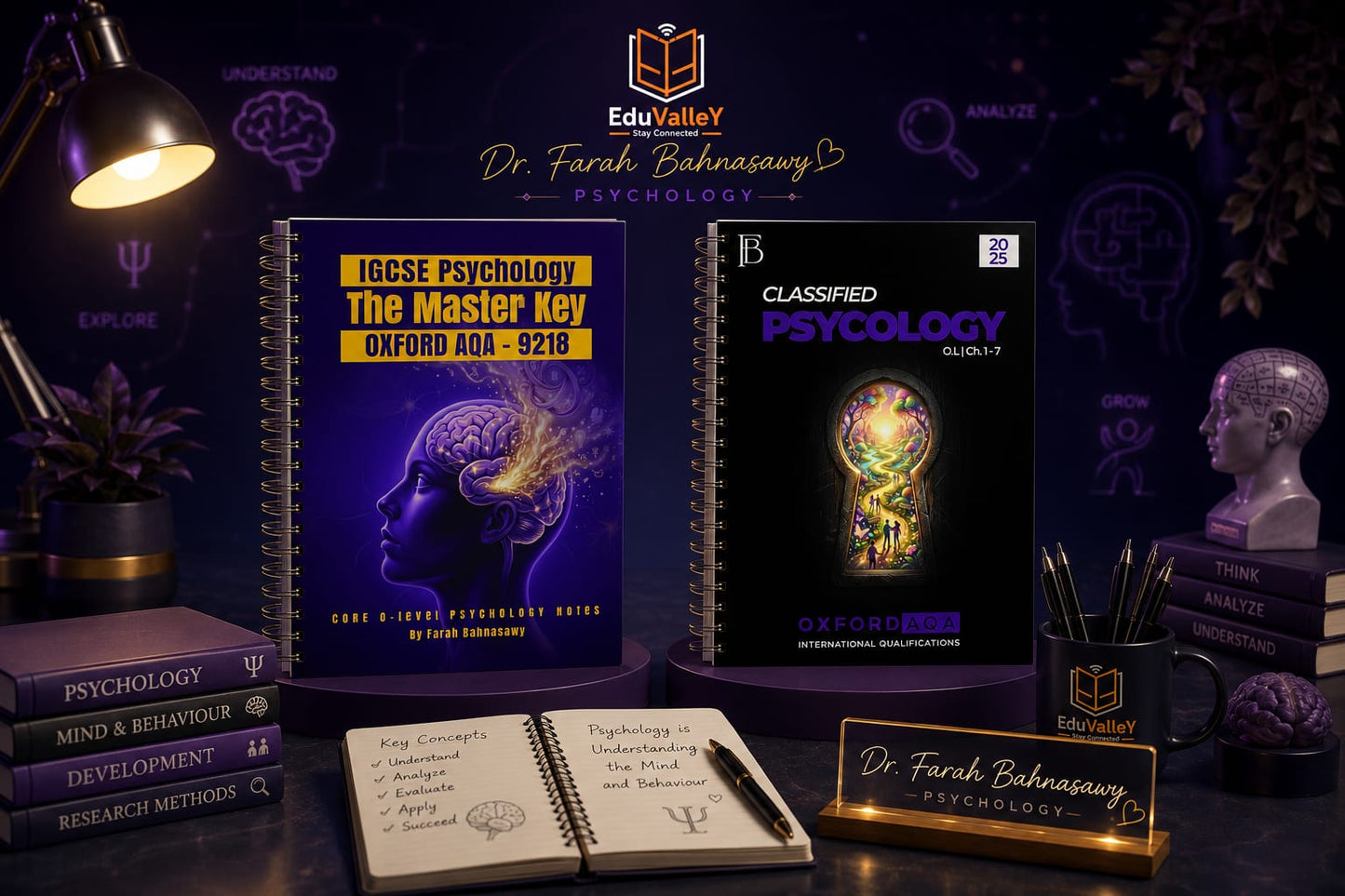 iGCSE OxfordAQA Psychology Notes & Classified 2026-2027 | Mrs Farah Bahnasawy