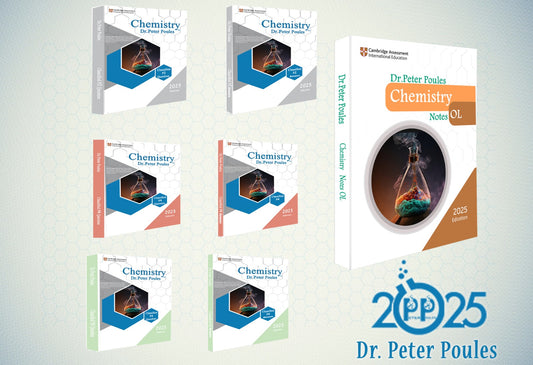 ملاحظات حزمة Cambridge OL Chemistry (0620/0971)، تصنيف Peter Pouls 2025