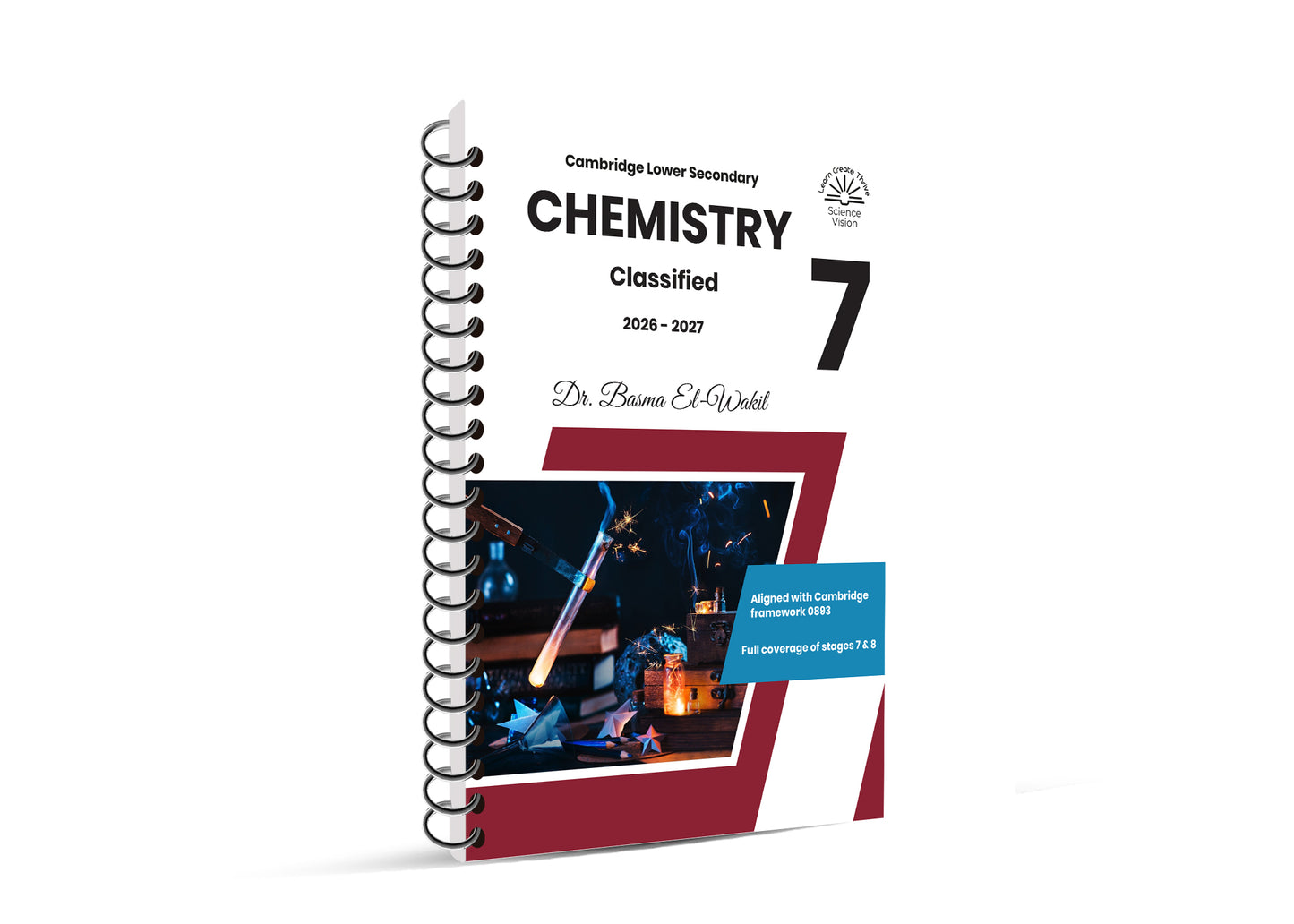 Cambridge Checkpoint Year 7 Science (0893) – Chemistry Classified with QR Mark Scheme by Dr. Basma El-Wakil (2026–2027)
