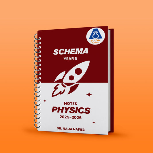 Cambridge Checkpoint 2 Year 8 Science (0893) Notes Physics  (Schema) Nada Nafea 2026