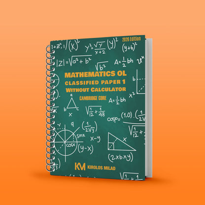 Cambridge Pre-IG Math (0580/0980) Classified Paper: 1,3 With M.S Kirolos Milad