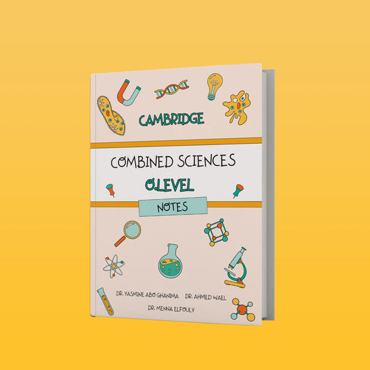 ملاحظات حزمة العلوم المشتركة لـ Cambridge OL، مصنفة (0653) ياسمين أبو غنيمة، أحمد وائل، منة الفولي
