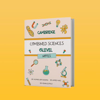Cambridge O.L Combined Science Package Notes, classified,Past Papers (0653) Yasmine Abo Ghanima , Ahmed Wael, Menna ElFouly Nov. 2025