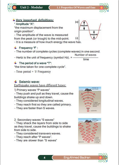 Edexcel O.L Physics Modular Notes Unit 2 Dr. Ahmed Badran