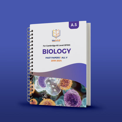Cambridge A.S Biology (9700) P.P Paper: 1 From 19-24 All Variants.