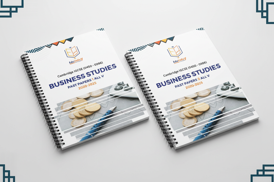 Business Studies Past Papers Coil-bound Bundle Mockup
