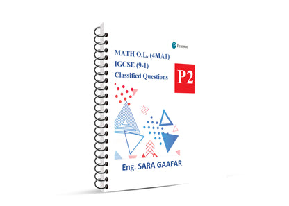 Edexcel O Level Maths Package(Notes- Classified - Past apers) | Eng. Sara Gafar  2026-2027