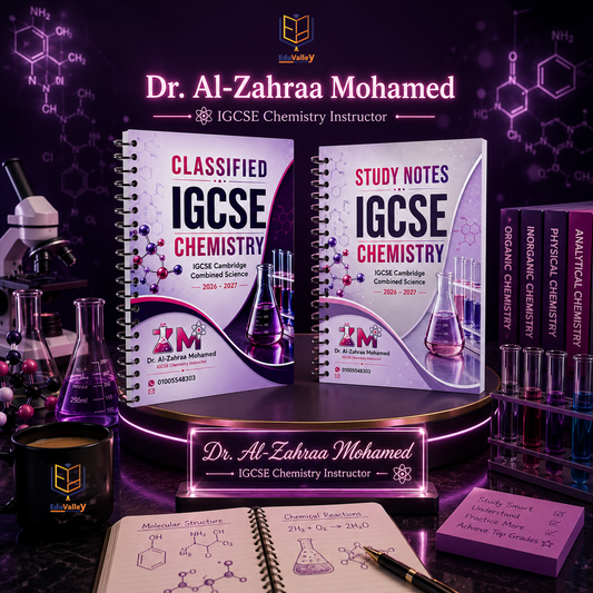 Cambridge IGCSE Combined Science: Chemistry – Classified Past Papers & Notes | Dr. Al-Zahra Mohamed