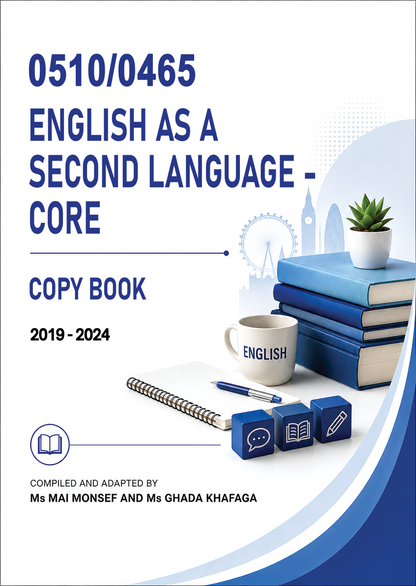 Year 9 Cambridge English as a second language  Package Mrs Mai Monsef  2026-2026