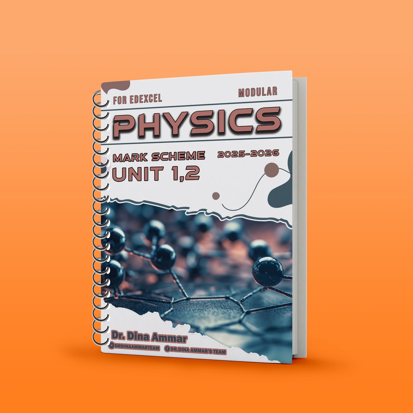 Edexcel O.L Physics Modular Classified Unit 1,2  With Mark Scheme Dr. Dina Ammar 2026