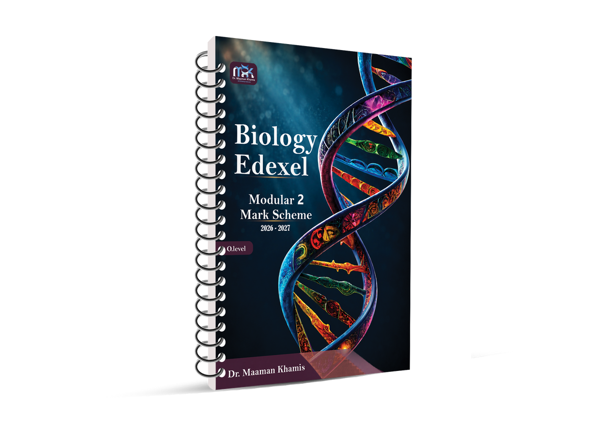 Edexcel O.L Biology  Moduar (4BI1) Classified Unit 2 | Dr. Maaman Khamis 2026-2027