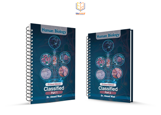 Edexcel O.L Human Biology classified | Dr. Ahmed Wael 2026-2027