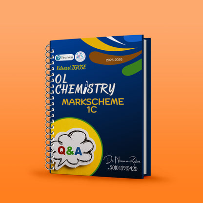 ورقة تصنيف خطي في الكيمياء من Edexcel OL (4CH1) باستخدام MS: 1C و 2C نوران رستم