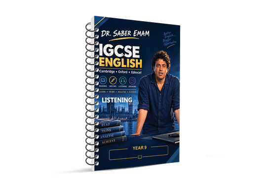 Year 9 Cambridge English as a second language  Package dr Saber Emam 2026-2027