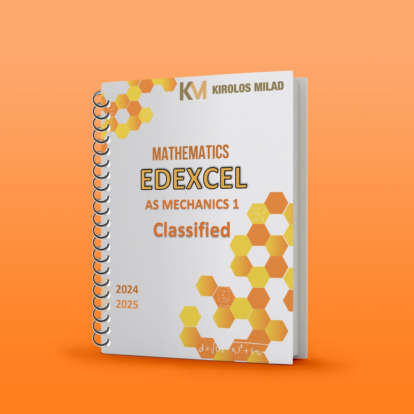Edexcel A.S Maths Pure 1,2 Mechancs 1 Classified With Mark Scheme Kirolos milad 2026