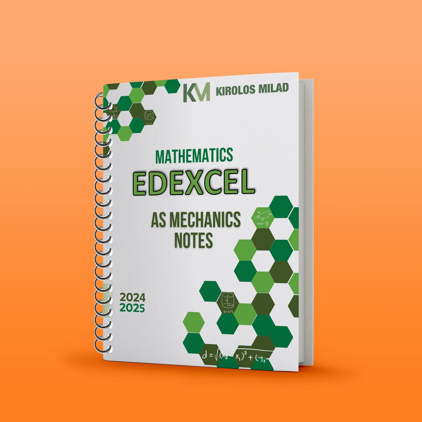 Edexcel A.S Maths Pure 1,2 Mechancs 1 Study Notes Kirolos milad 2026