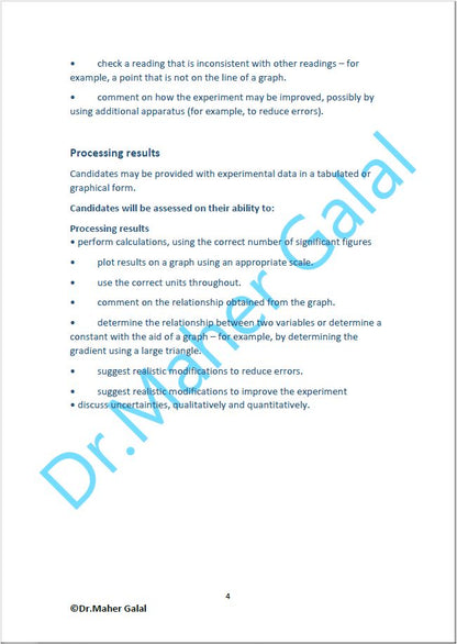 Edexcel A.S Biology (WBI13) Unit: 3 Study Notes Maher Galal