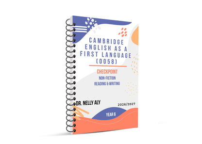 Cambridge Primary Year 6 English (0844/0058) Package Nelly Aly Edition 2026-2027