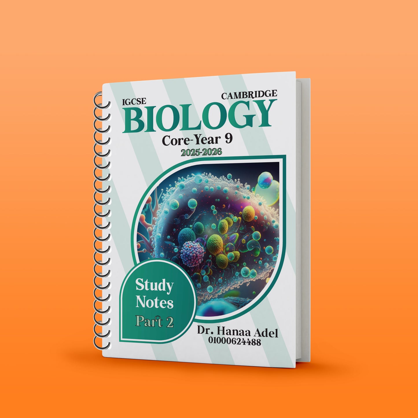 Cambridge Pre-IG Biology (0620/0971) Study Notes  Dr.Hanaa Adel  2026