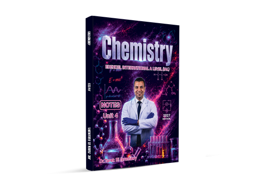 Edexcel A.S Chemistry Notes & Past Papers (Wch14) Unit 4 Dr. Tarek Elfaramawy 2026-2027