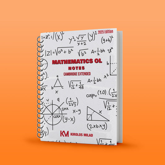 Cambridge O.L Math (0580/0980) Notes Kirolos milad ( 2026 )
