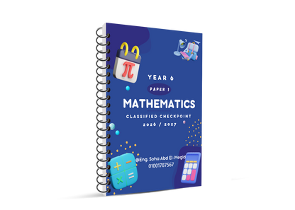 Cambridge Primary Year 6  (0096)  Maths Notes, Classified With Mark Scheme Eng. Soha Abd El-Megid 2026-2027