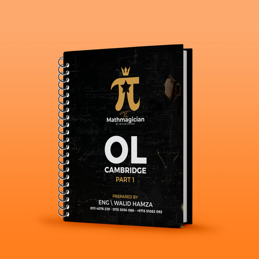 Cambridge O.L Math (0580/0980) Classified Eng. Walid Hamza 2026