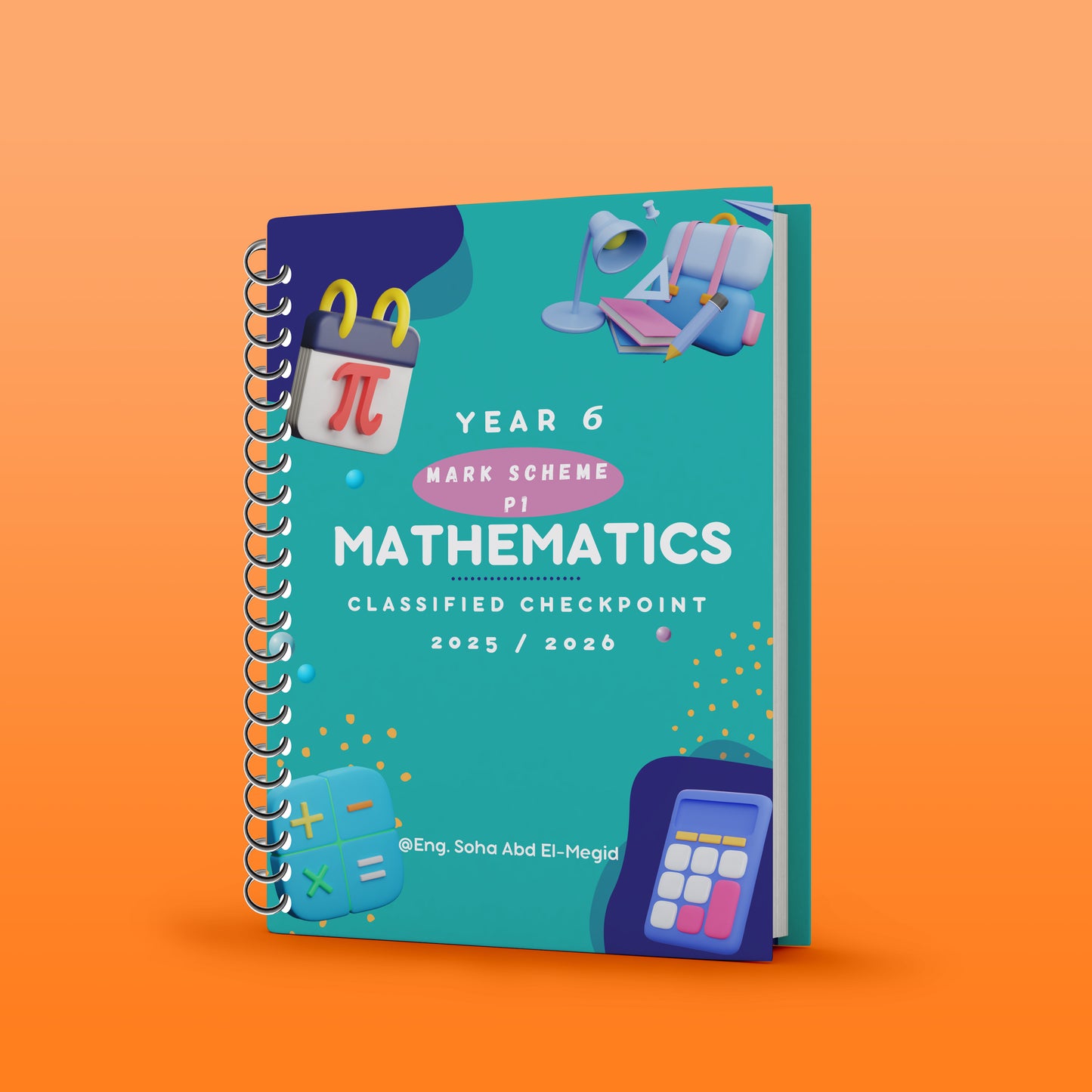 Cambridge Primary Year 6  (0096)  Maths Notes, Classified With Mark Scheme Eng. Soha Abd El-Megid 2026