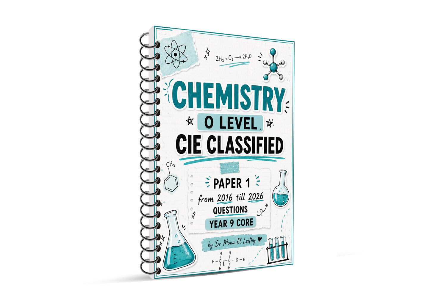 Cambridge Pre-IG Chemistry (0620/0971) Study Notes , Classified Dr. Mona elleithy 2026-2027