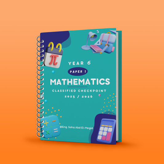 Cambridge Primary Year 6  (0096)  Maths Notes, Classified With Mark Scheme Eng. Soha Abd El-Megid 2026