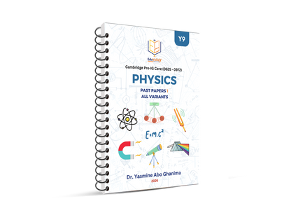 Cambridge Pre-IG Physics (0625/0972) Past Papers with QR Mark Scheme Dr. Yasmin Abo Ghonima Edition 2026-2027