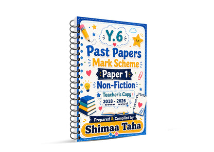 Cambridge Primary Year 6 English (0844/0058 Examinations - Shaimaa Taha 2026-2027