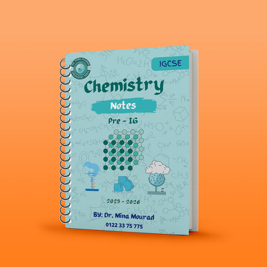 Cambridge Pre-IG Chemistry (0620/0971) Study Notes , Classified Mina Mourad 2026