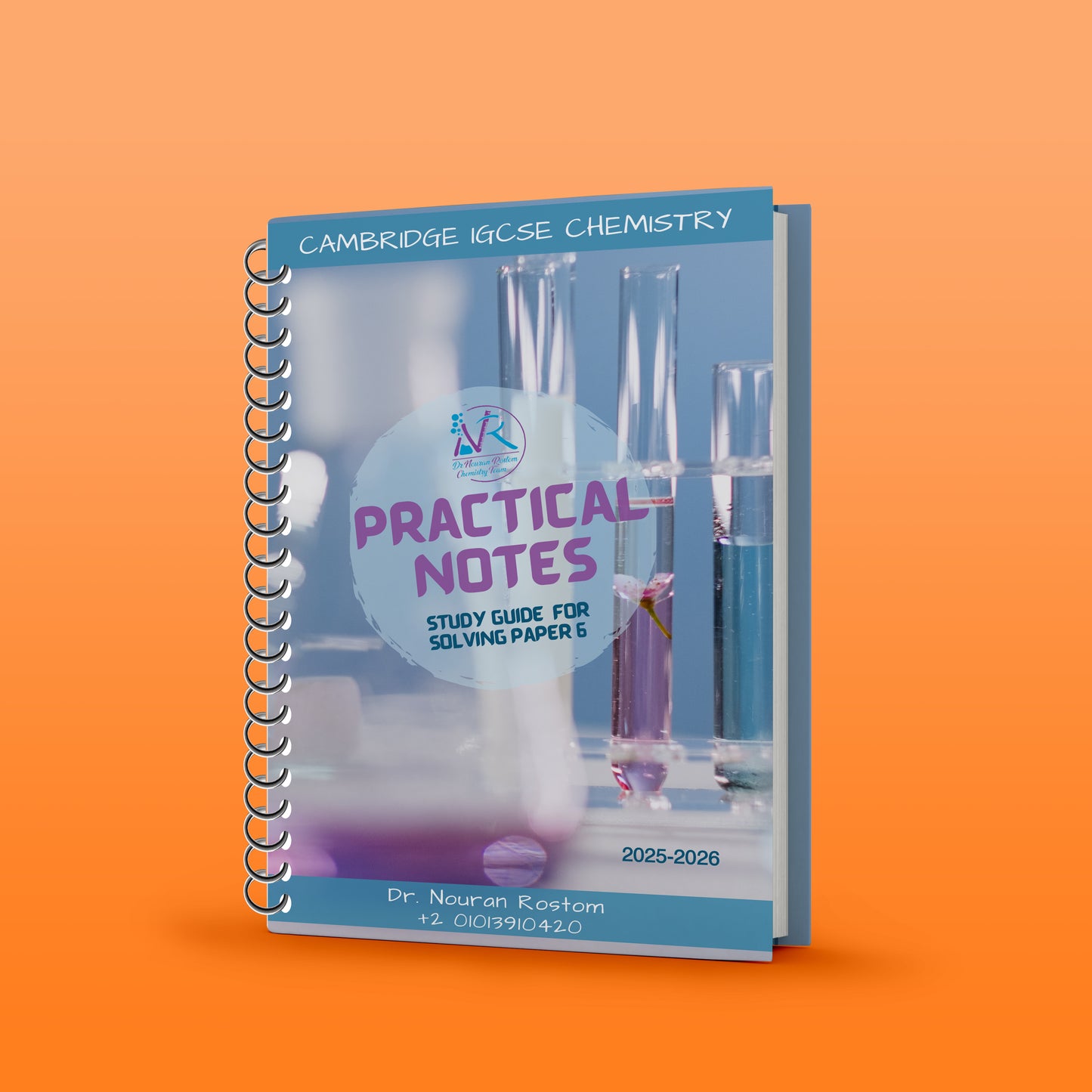 Cambridge Pre-IG Chemistry (0620/0971) Notes,Practical Notes Nouran Rostom 2026