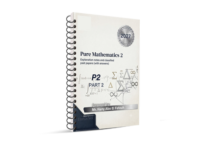 Edexcel A.S Math Classified Mr. Hani Aboelfetouh 2026-2027