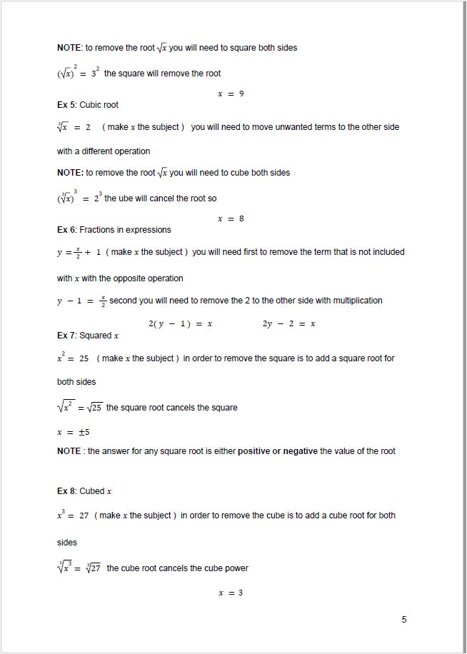 حزمة Edexcel OL Maths A (4MA1) ملاحظات، مصنفة، أوراق امتحانات سابقة، المهندسة سارة جعفر