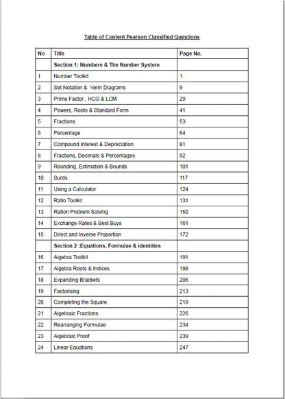حزمة Edexcel OL Maths A (4MA1) ملاحظات، مصنفة، أوراق امتحانات سابقة، المهندسة سارة جعفر