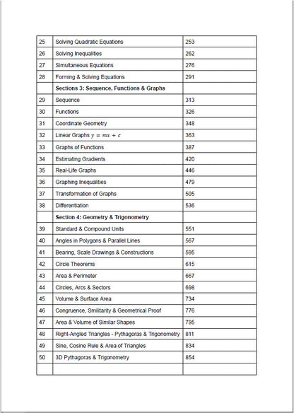 حزمة Edexcel OL Maths A (4MA1) ملاحظات، مصنفة، أوراق امتحانات سابقة، المهندسة سارة جعفر