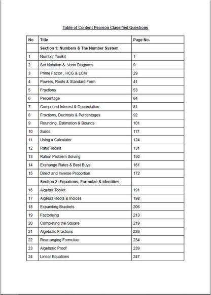 حزمة Edexcel OL Maths A (4MA1) ملاحظات، مصنفة، أوراق امتحانات سابقة، المهندسة سارة جعفر